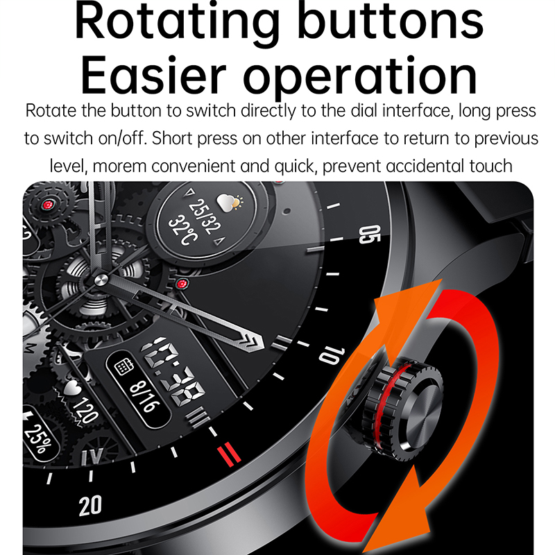 ECG+PPG Bluetooth Call Smart W - огляд і ціна Smartwatch Faces