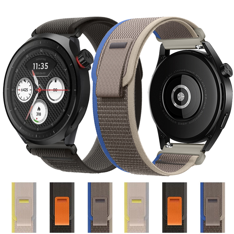 20/22mm Nylon Strap for Motoro - огляд і ціна Motorola Smartwatch Accessories