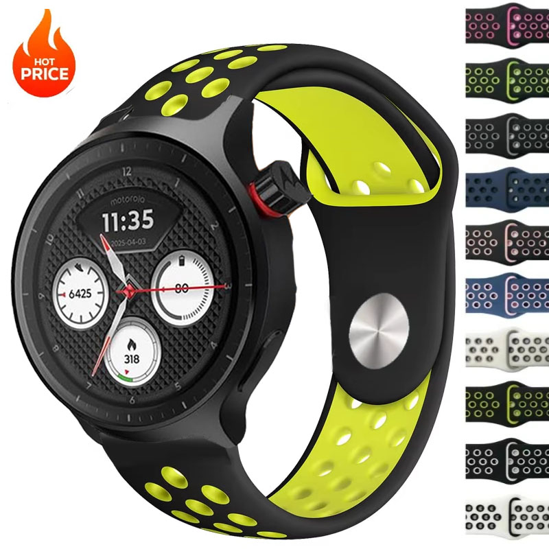 20mm 22mm Breathable Two-Tone  - огляд і ціна Motorola Smartwatch Accessories