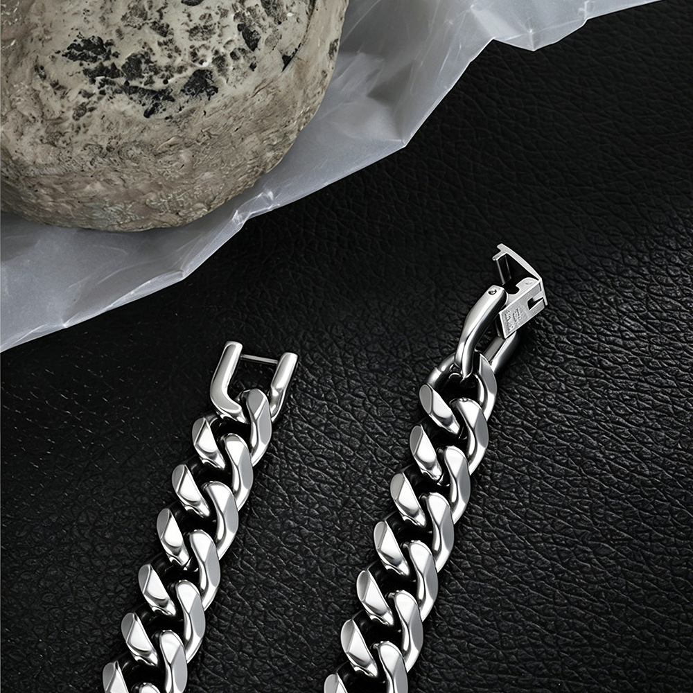 9MM-15MM Polished 316L Stainle - огляд і ціна Ceramic Link Bracelet