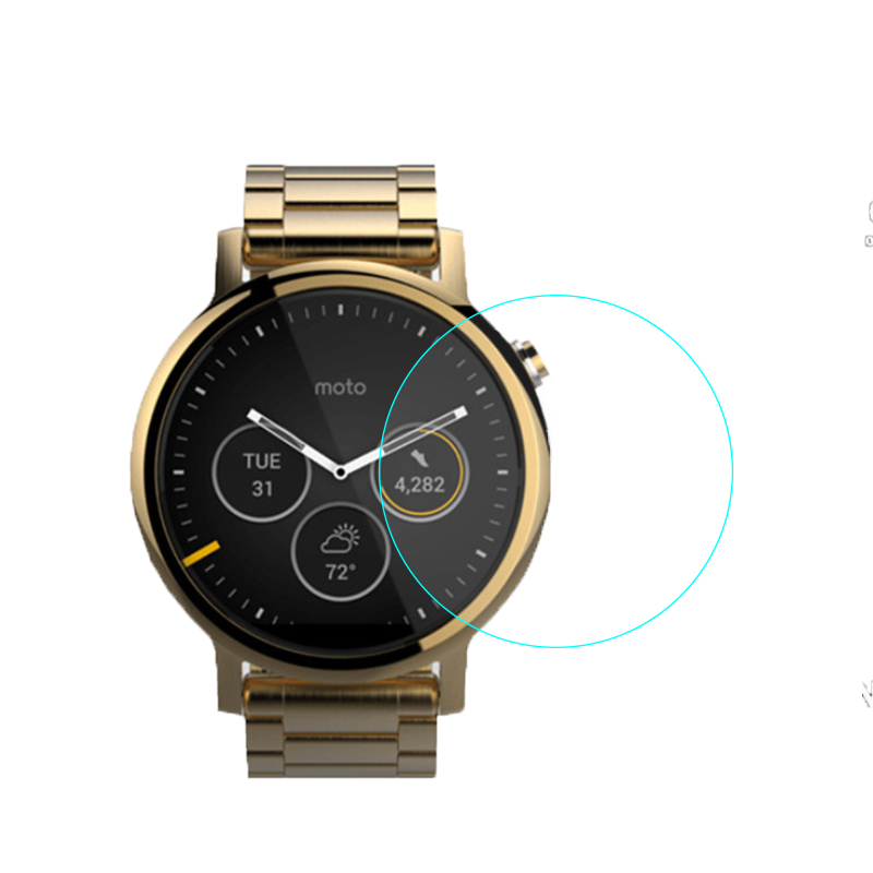5Pcs Tempered Glass Protective - огляд і ціна Motorola Smartwatch Accessories