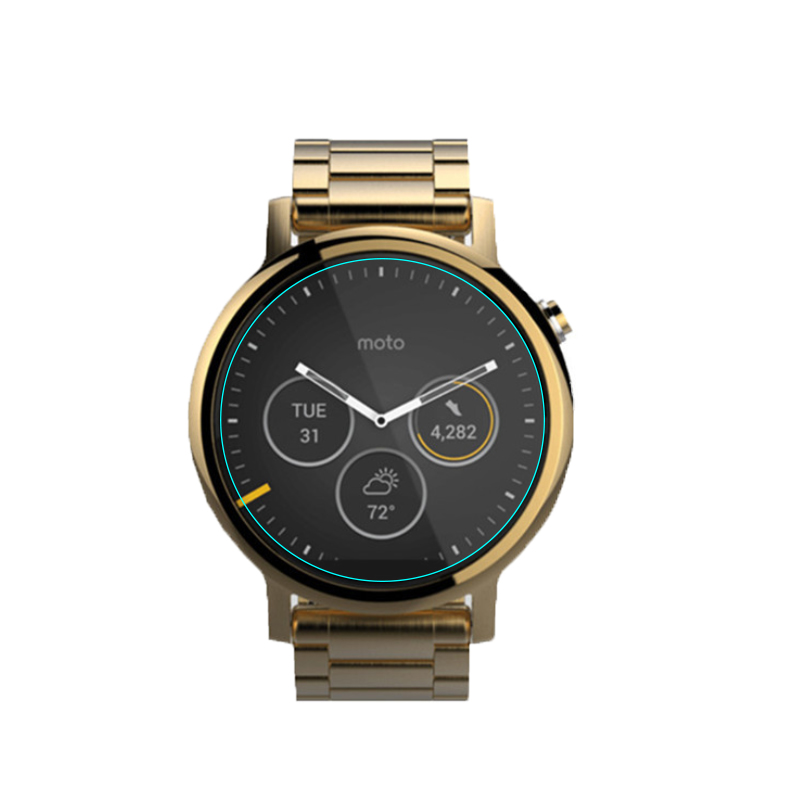 5Pcs Tempered Glass Protective - огляд і ціна Motorola Smartwatch Accessories