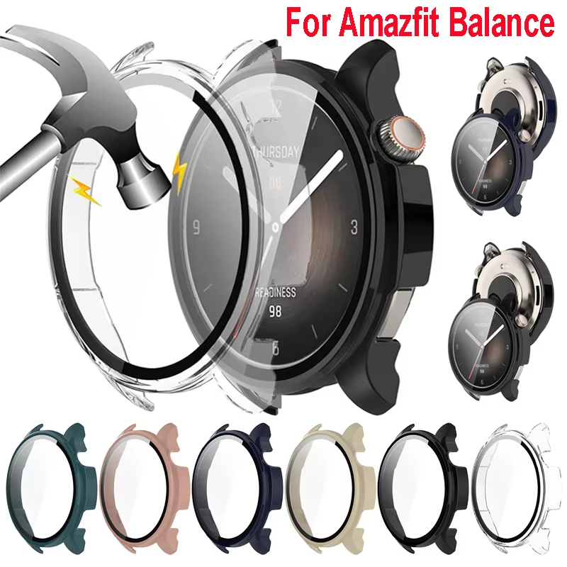 Tempered Glass Case For Amazfi - огляд і ціна Amazfit Smartwatch Accessories
