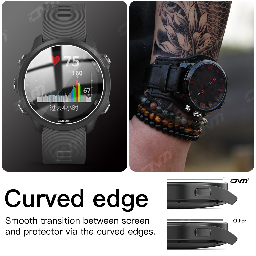 9H Tempered Glass for Garmin F - огляд і ціна Motorola Smartwatch Accessories
