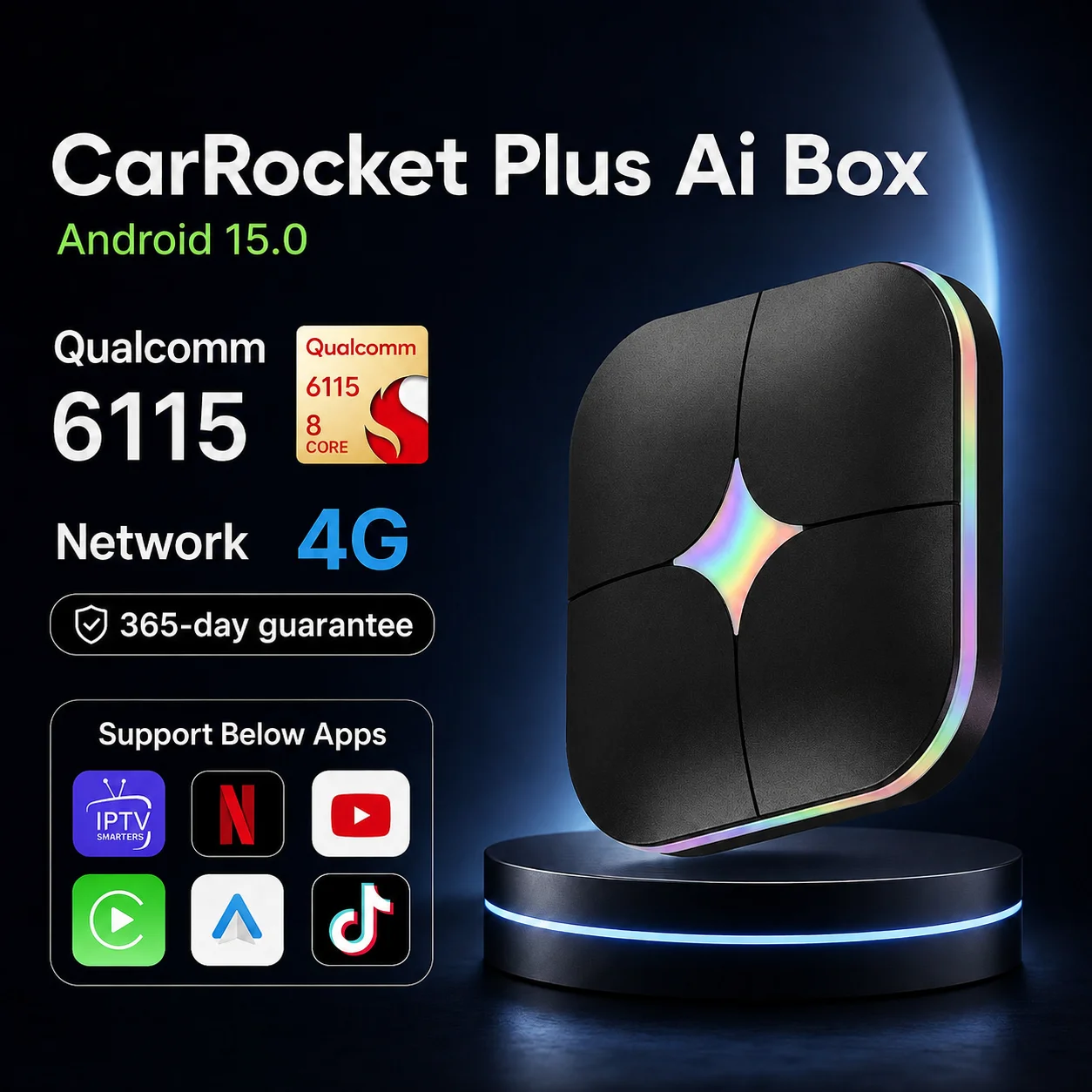 2026Android15 CarPlay Ai Box C - огляд і ціна Smartwatch Universal