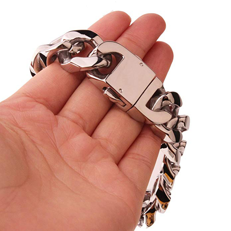 20MM Heavy Punk Retro Cuban Cu - огляд і ціна Ceramic Link Bracelet