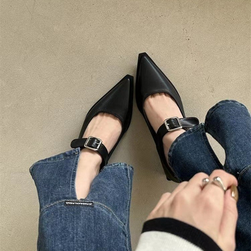 *Fashion Mary Jane Shoes Women - огляд і ціна Leather Classic Strap