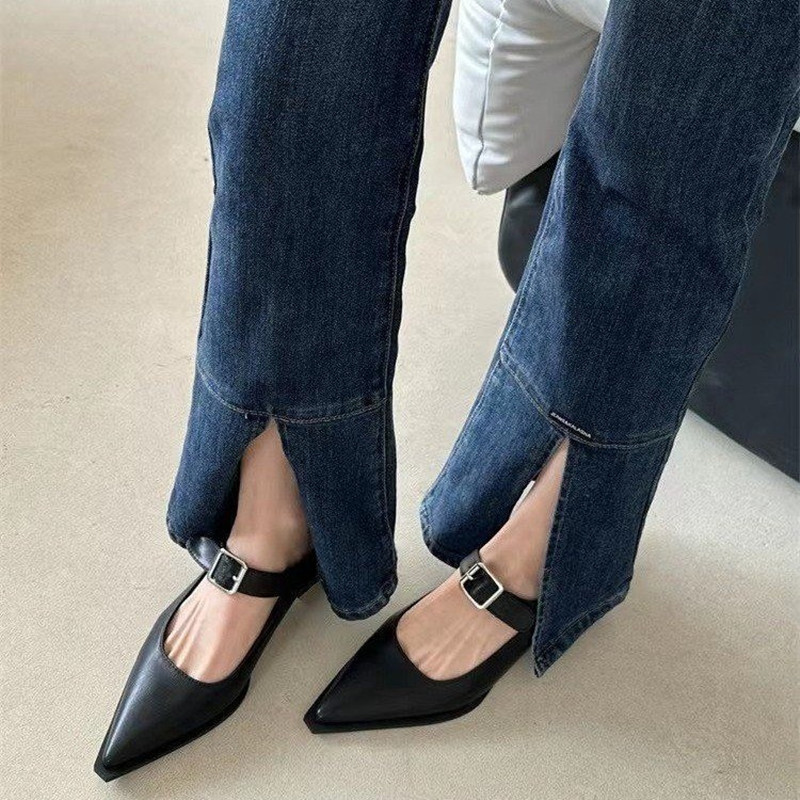 *Fashion Mary Jane Shoes Women - огляд і ціна Leather Classic Strap