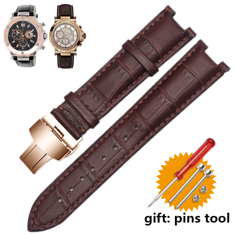 Notched Genuine Leather Watch  - огляд і ціна Smartwatch Guess