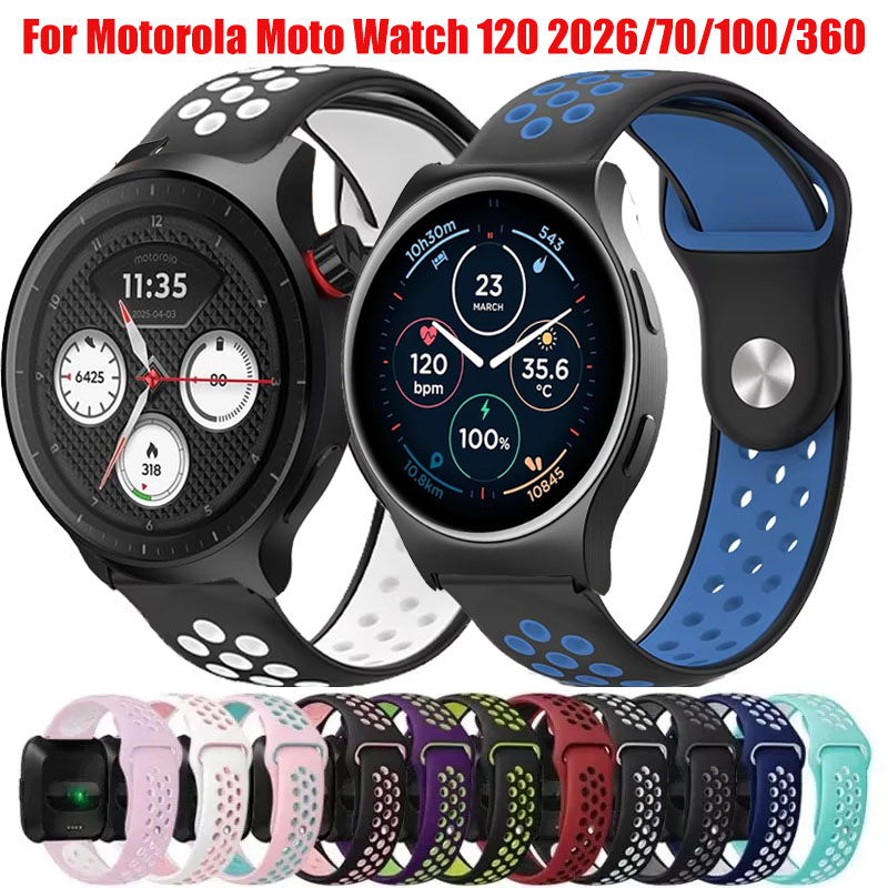 20mm 22mm Breathable Replaceme - огляд і ціна Motorola Smartwatch Accessories