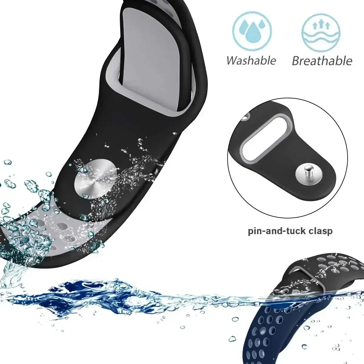 20mm 22mm Breathable Replaceme - огляд і ціна Motorola Smartwatch Accessories