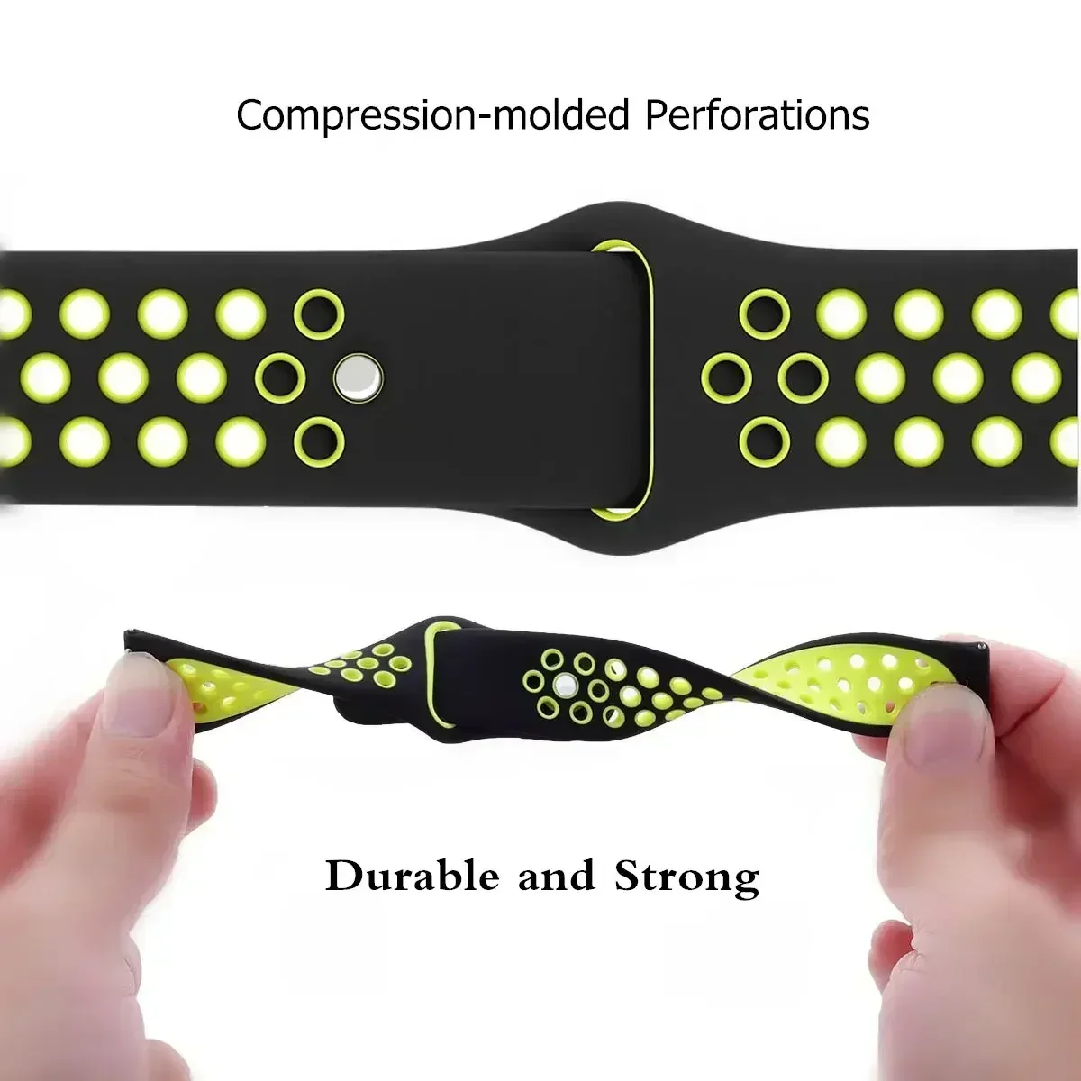 20mm 22mm Breathable Replaceme - огляд і ціна Motorola Smartwatch Accessories