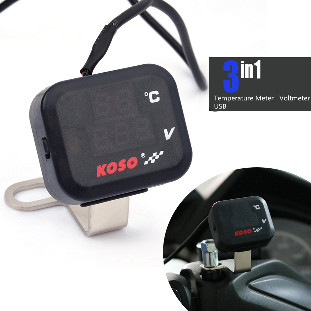 3 in 1 Universal KOSO Motorcyc - огляд і ціна Smartwatch Universal
